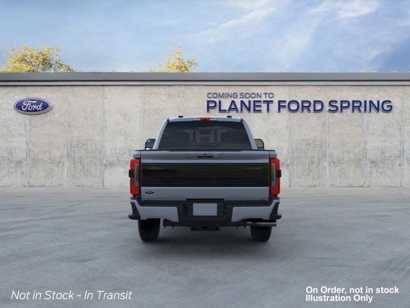2026 Ford Super Duty F-250 SRW Platinum Glacier Gray Metallic Tri-Coat at Planet Ford