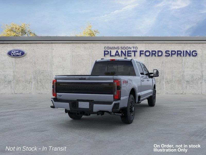 2026 Ford Super Duty F-250 SRW Platinum Glacier Gray Metallic Tri-Coat at Planet Ford