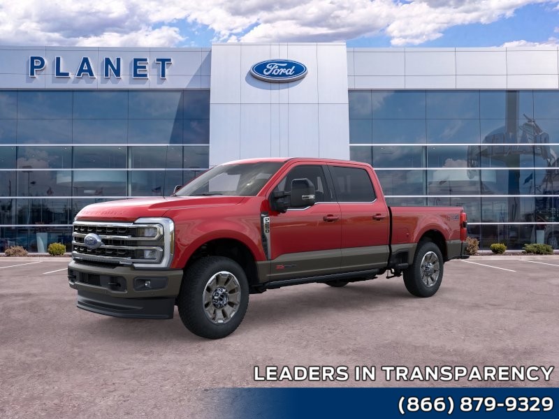 2026 Ford Super Duty F-250 SRW King Ranch Ruby Red Metallic Tinted Clearcoat at Planet Ford
