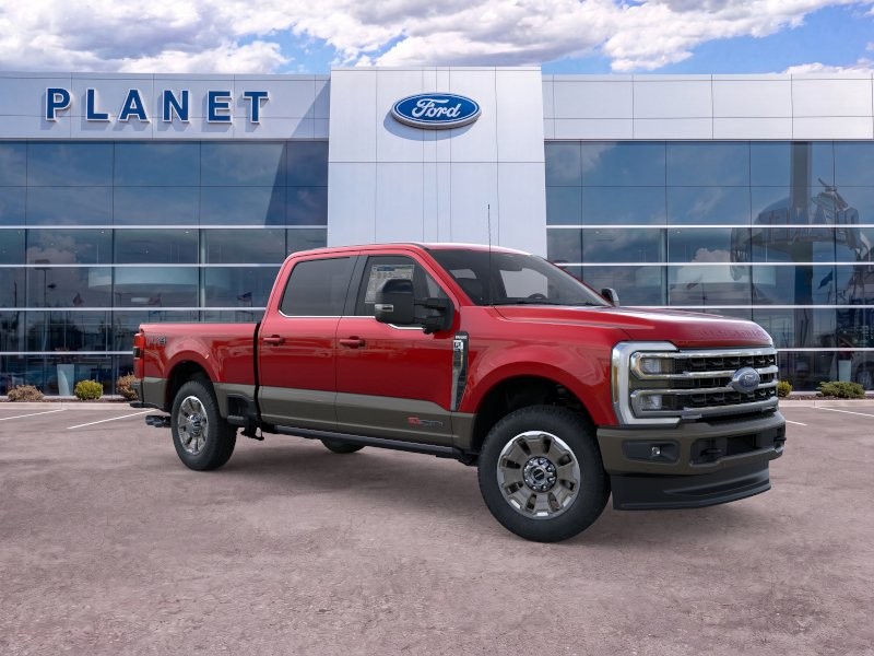 2026 Ford Super Duty F-250 SRW King Ranch Ruby Red Metallic Tinted Clearcoat at Planet Ford