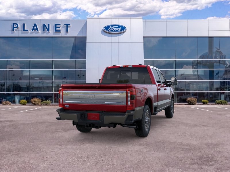 2026 Ford Super Duty F-250 SRW King Ranch Ruby Red Metallic Tinted Clearcoat at Planet Ford