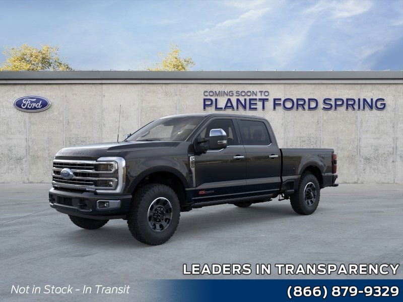 2026 Ford Super Duty F-250 SRW Platinum Agate Black Metallic at Planet Ford