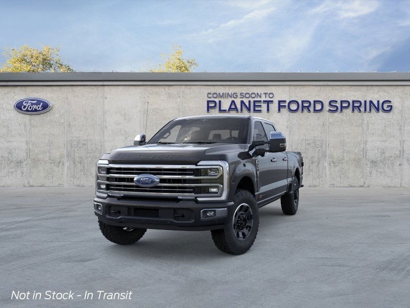 2026 Ford Super Duty F-250 SRW Platinum Agate Black Metallic at Planet Ford