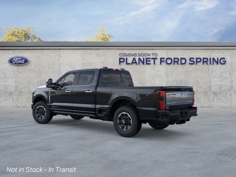 2026 Ford Super Duty F-250 SRW Platinum Agate Black Metallic at Planet Ford