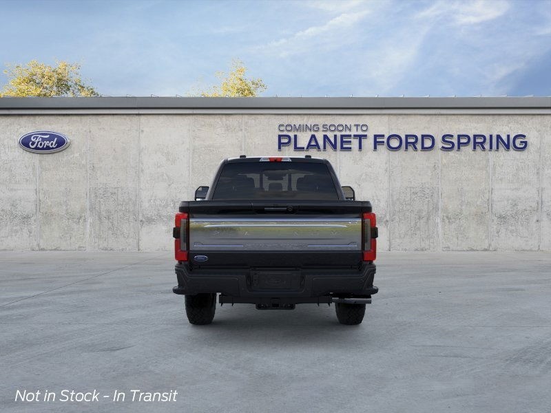 2026 Ford Super Duty F-250 SRW Platinum Agate Black Metallic at Planet Ford