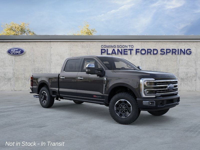 2026 Ford Super Duty F-250 SRW Platinum Agate Black Metallic at Planet Ford