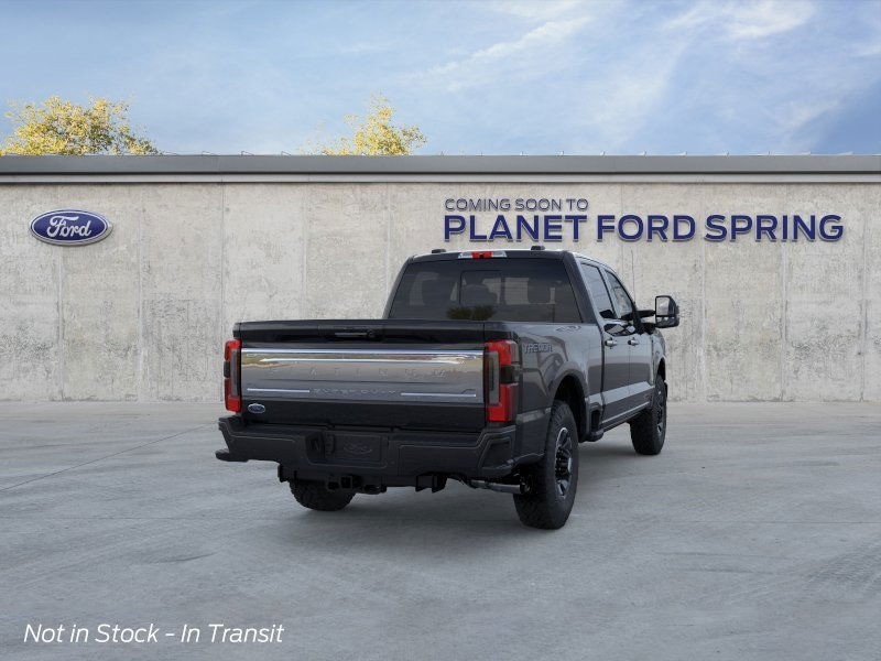 2026 Ford Super Duty F-250 SRW Platinum Agate Black Metallic at Planet Ford