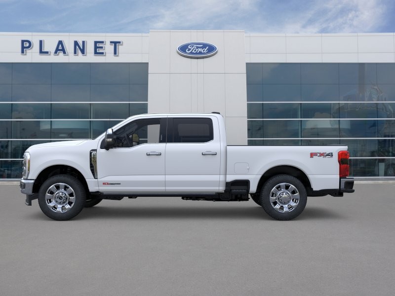 2026 Ford Super Duty F-250 SRW King Ranch Star White Metallic Tri-Coat at Planet Ford