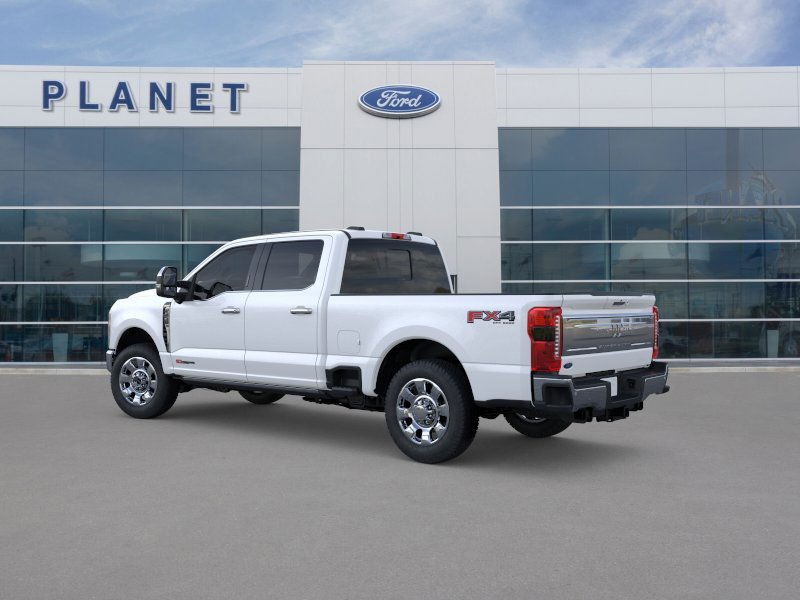 2026 Ford Super Duty F-250 SRW King Ranch Star White Metallic Tri-Coat at Planet Ford