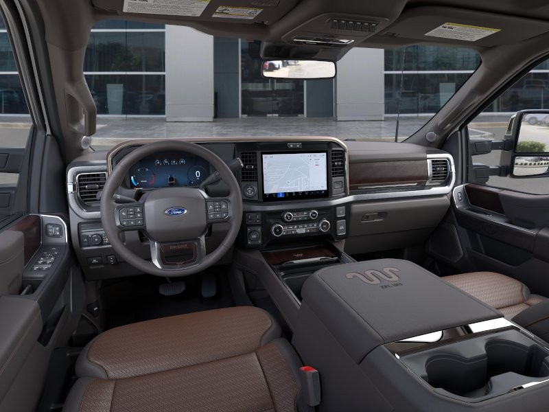 2026 Ford Super Duty F-250 SRW King Ranch Star White Metallic Tri-Coat at Planet Ford