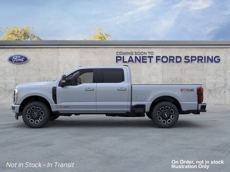 2026 Ford Super Duty F-250 SRW Platinum Glacier Gray Metallic Tri-Coat at Planet Ford