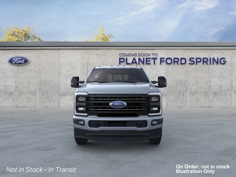 2026 Ford Super Duty F-250 SRW Platinum Glacier Gray Metallic Tri-Coat at Planet Ford