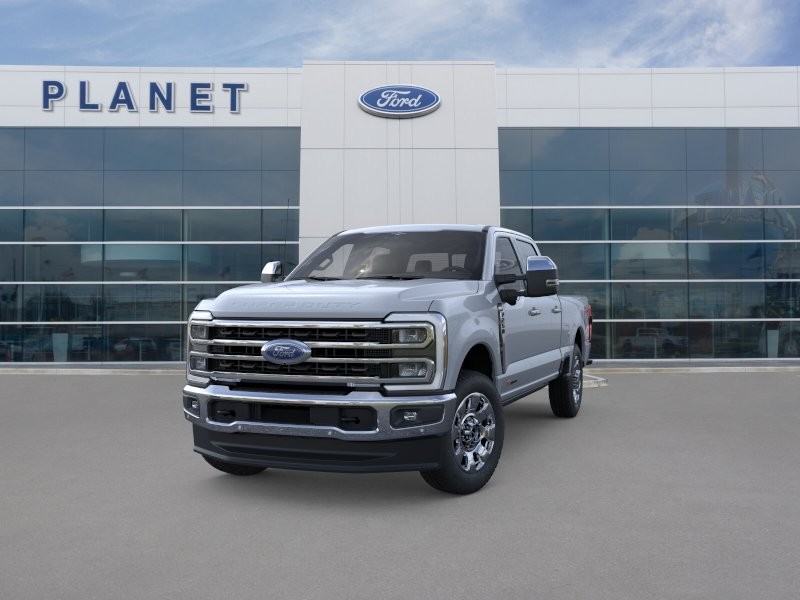 2026 Ford Super Duty F-250 SRW King Ranch Glacier Gray Metallic Tri-Coat at Planet Ford
