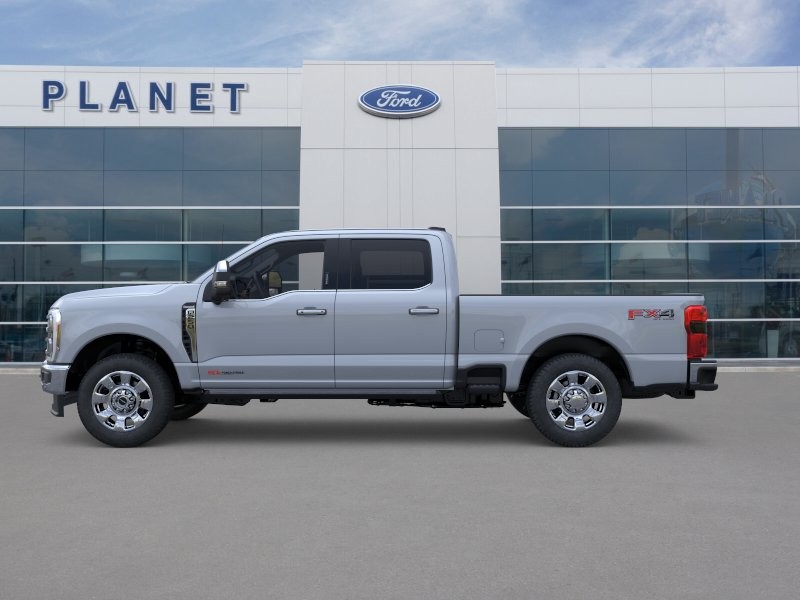 2026 Ford Super Duty F-250 SRW King Ranch Glacier Gray Metallic Tri-Coat at Planet Ford