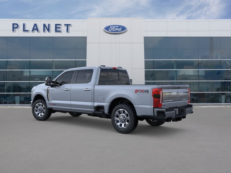 2026 Ford Super Duty F-250 SRW King Ranch Glacier Gray Metallic Tri-Coat at Planet Ford