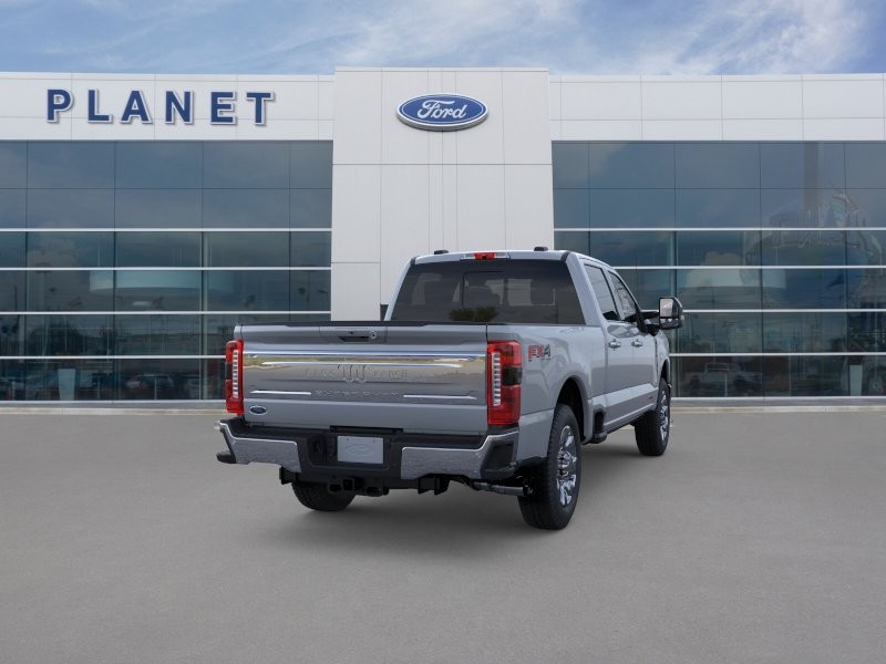 2026 Ford Super Duty F-250 SRW King Ranch Glacier Gray Metallic Tri-Coat at Planet Ford