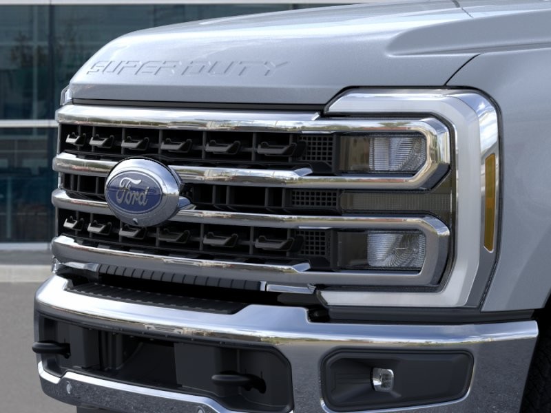 2026 Ford Super Duty F-250 SRW King Ranch Glacier Gray Metallic Tri-Coat at Planet Ford