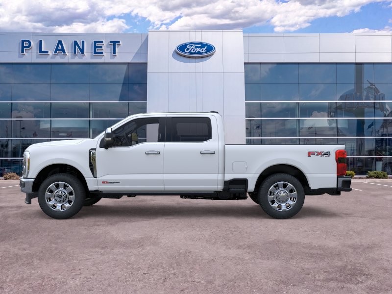 2026 Ford Super Duty F-250 SRW King Ranch Star White Metallic Tri-Coat at Planet Ford