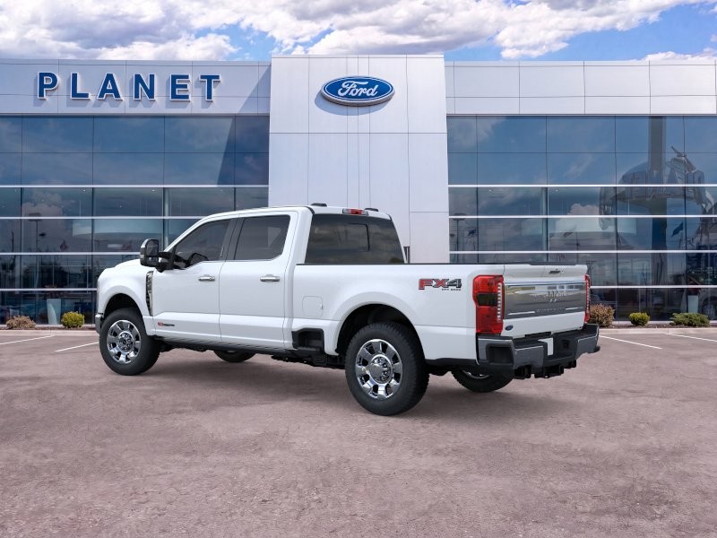 2026 Ford Super Duty F-250 SRW King Ranch Star White Metallic Tri-Coat at Planet Ford