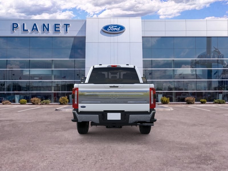 2026 Ford Super Duty F-250 SRW King Ranch Star White Metallic Tri-Coat at Planet Ford