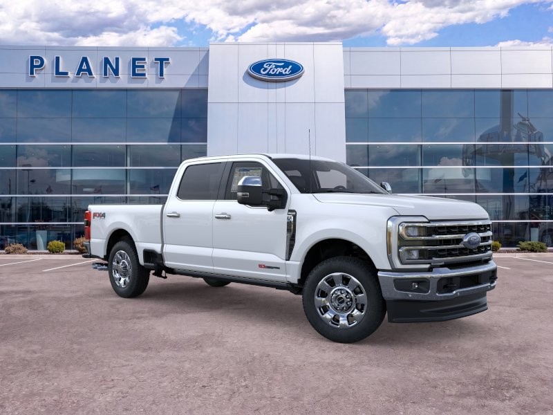 2026 Ford Super Duty F-250 SRW King Ranch Star White Metallic Tri-Coat at Planet Ford