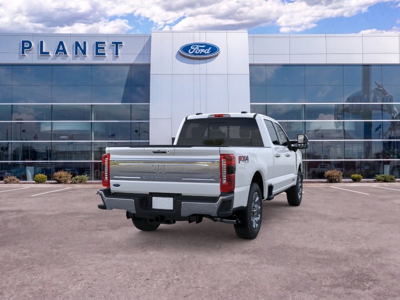 2026 Ford Super Duty F-250 SRW King Ranch Star White Metallic Tri-Coat at Planet Ford