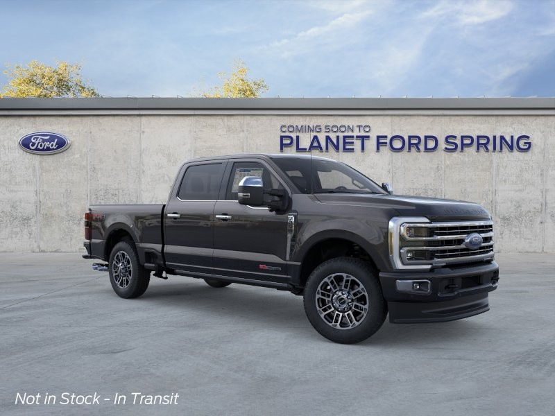 2026 Ford Super Duty F-250 SRW Platinum Agate Black Metallic at Planet Ford