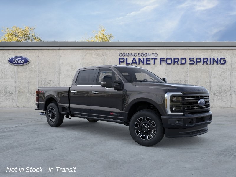 2026 Ford Super Duty F-250 SRW Platinum Agate Black Metallic at Planet Ford
