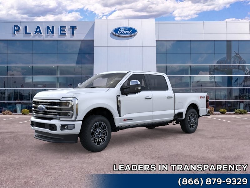 2026 Ford Super Duty F-250 SRW Platinum Star White Metallic Tri-Coat at Planet Ford