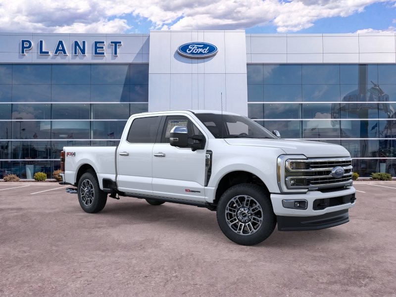 2026 Ford Super Duty F-250 SRW Platinum Star White Metallic Tri-Coat at Planet Ford