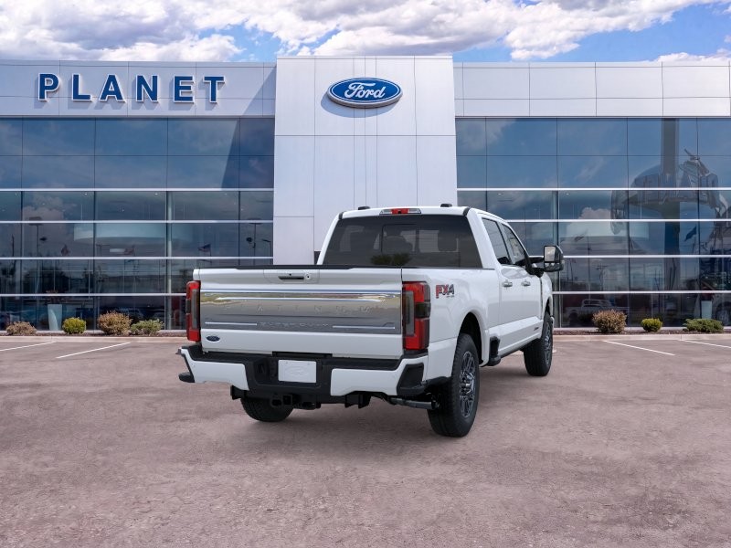 2026 Ford Super Duty F-250 SRW Platinum Star White Metallic Tri-Coat at Planet Ford