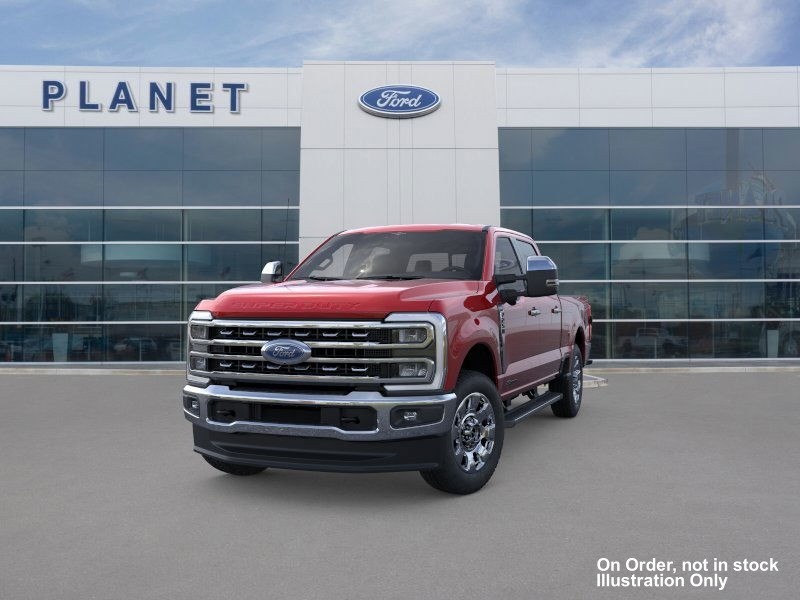 2026 Ford Super Duty F-250 SRW LARIAT Ruby Red Metallic Tinted Clearcoat at Planet Ford