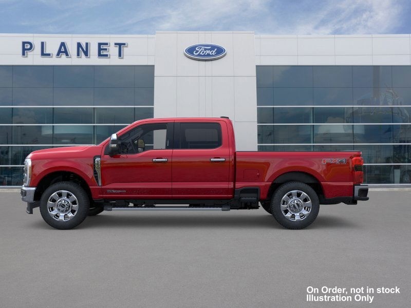 2026 Ford Super Duty F-250 SRW LARIAT Ruby Red Metallic Tinted Clearcoat at Planet Ford