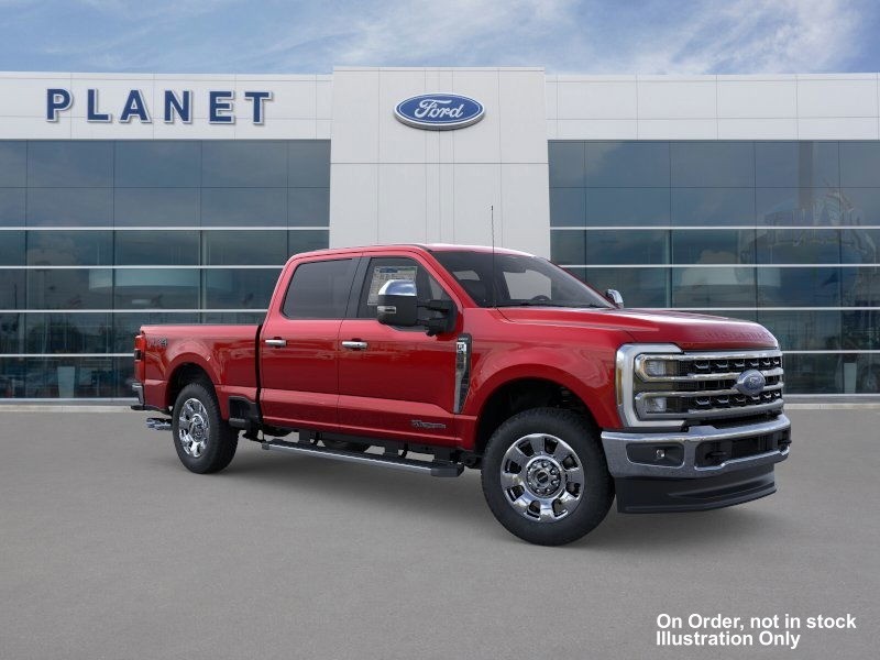 2026 Ford Super Duty F-250 SRW LARIAT Ruby Red Metallic Tinted Clearcoat at Planet Ford