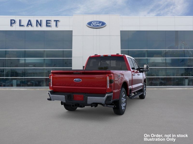 2026 Ford Super Duty F-250 SRW LARIAT Ruby Red Metallic Tinted Clearcoat at Planet Ford