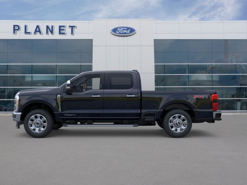 2025 Ford Super Duty F-250 SRW LARIAT Agate Black Metallic at Planet Ford