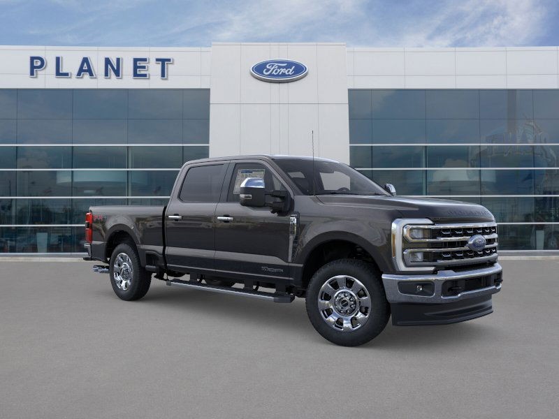 2025 Ford Super Duty F-250 SRW LARIAT Agate Black Metallic at Planet Ford