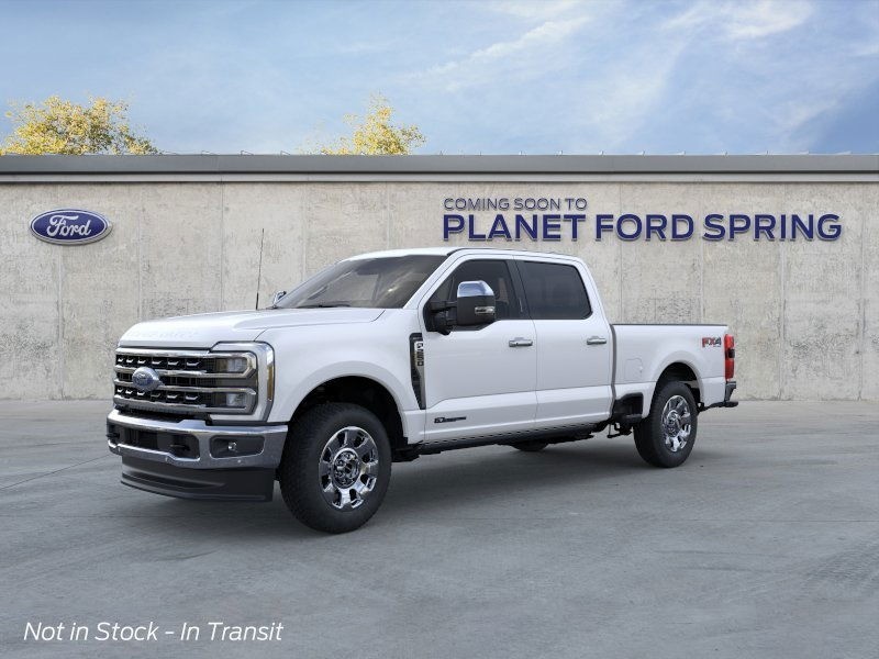 2026 Ford Super Duty F-250 SRW LARIAT Star White Metallic Tri-Coat at Planet Ford