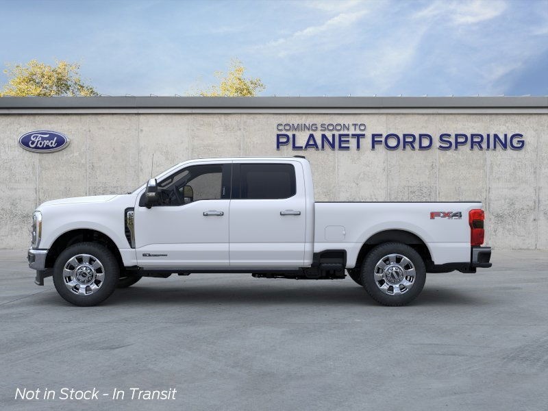 2026 Ford Super Duty F-250 SRW LARIAT Star White Metallic Tri-Coat at Planet Ford