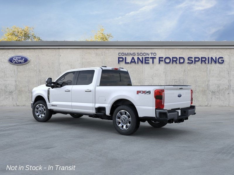 2026 Ford Super Duty F-250 SRW LARIAT Star White Metallic Tri-Coat at Planet Ford