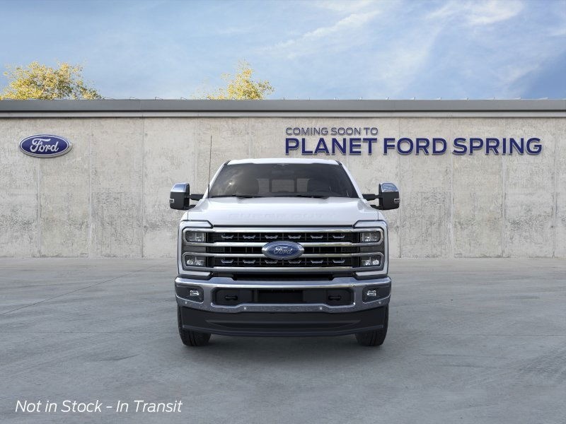 2026 Ford Super Duty F-250 SRW LARIAT Star White Metallic Tri-Coat at Planet Ford