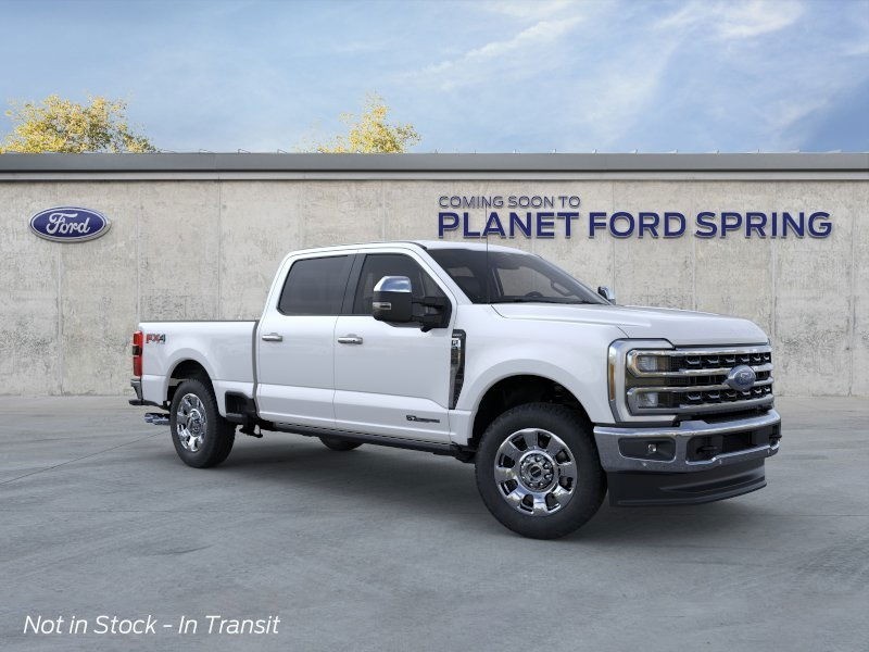 2026 Ford Super Duty F-250 SRW LARIAT Star White Metallic Tri-Coat at Planet Ford