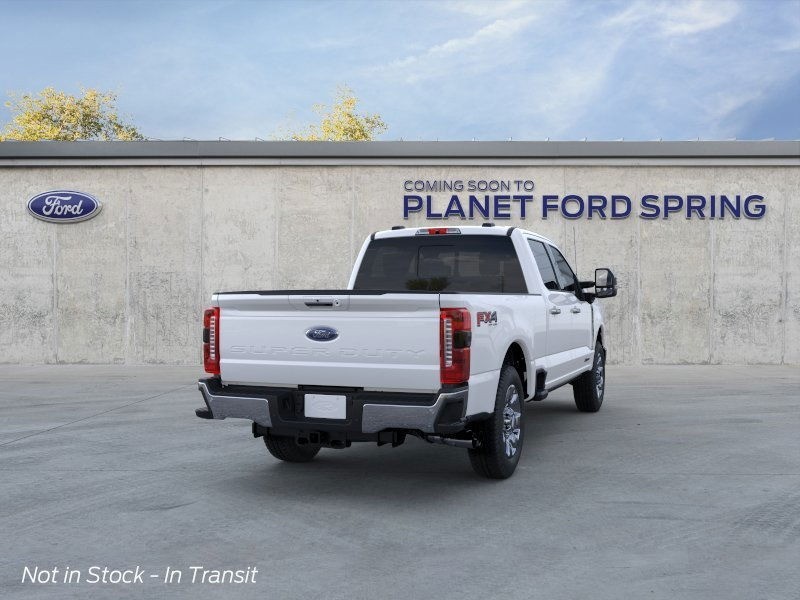 2026 Ford Super Duty F-250 SRW LARIAT Star White Metallic Tri-Coat at Planet Ford