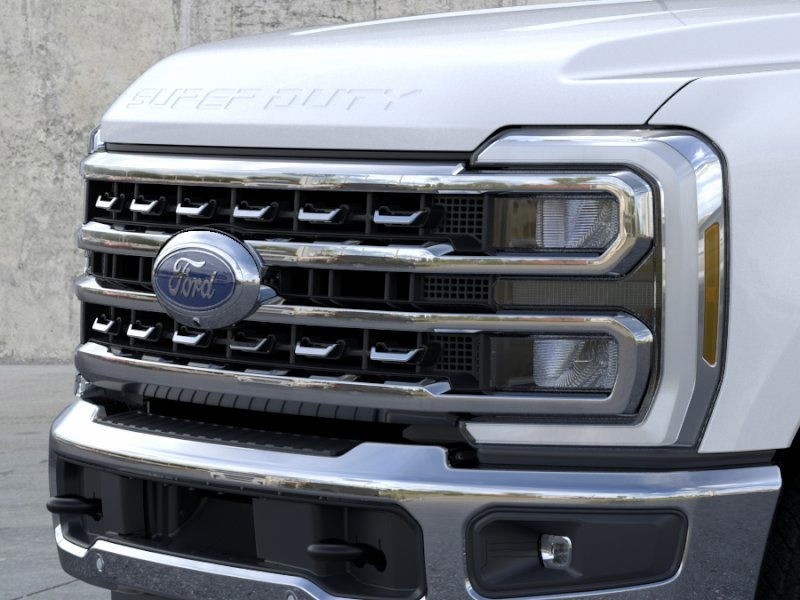 2026 Ford Super Duty F-250 SRW LARIAT Star White Metallic Tri-Coat at Planet Ford
