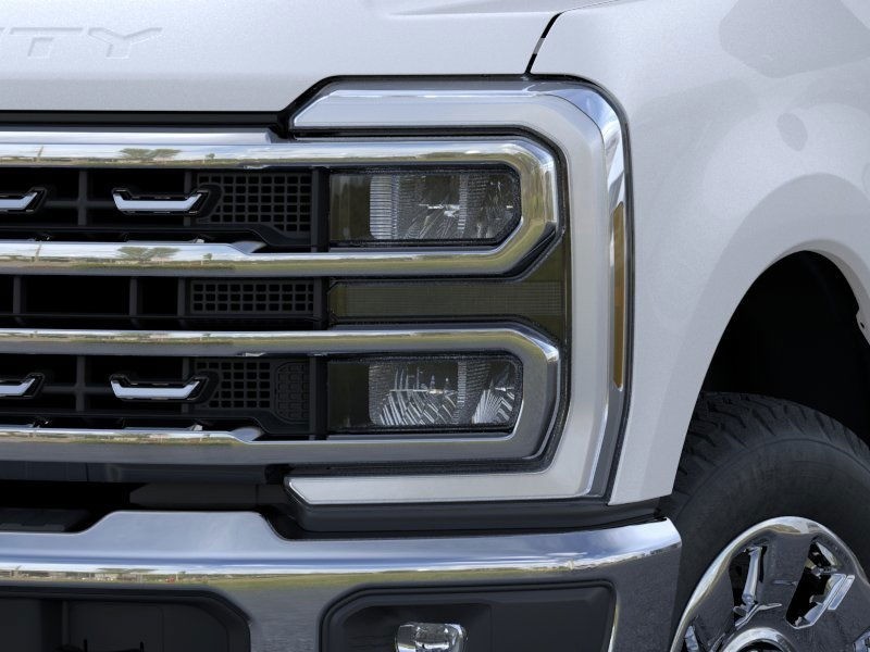 2026 Ford Super Duty F-250 SRW LARIAT Star White Metallic Tri-Coat at Planet Ford