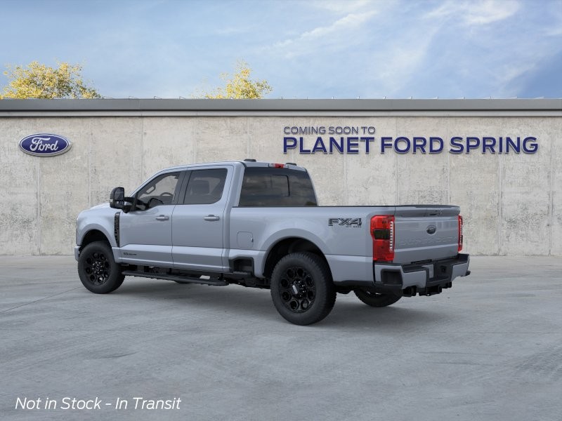 2026 Ford Super Duty F-250 SRW LARIAT Glacier Gray Metallic Tri-Coat at Planet Ford