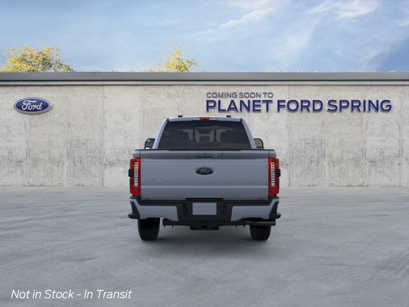 2026 Ford Super Duty F-250 SRW LARIAT Glacier Gray Metallic Tri-Coat at Planet Ford
