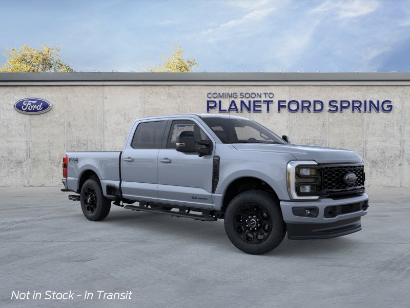 2026 Ford Super Duty F-250 SRW LARIAT Glacier Gray Metallic Tri-Coat at Planet Ford