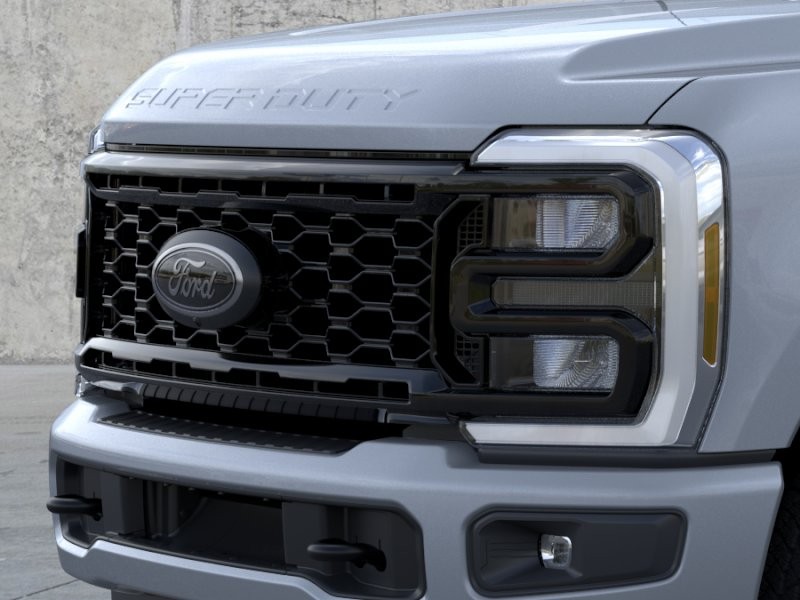 2026 Ford Super Duty F-250 SRW LARIAT Glacier Gray Metallic Tri-Coat at Planet Ford