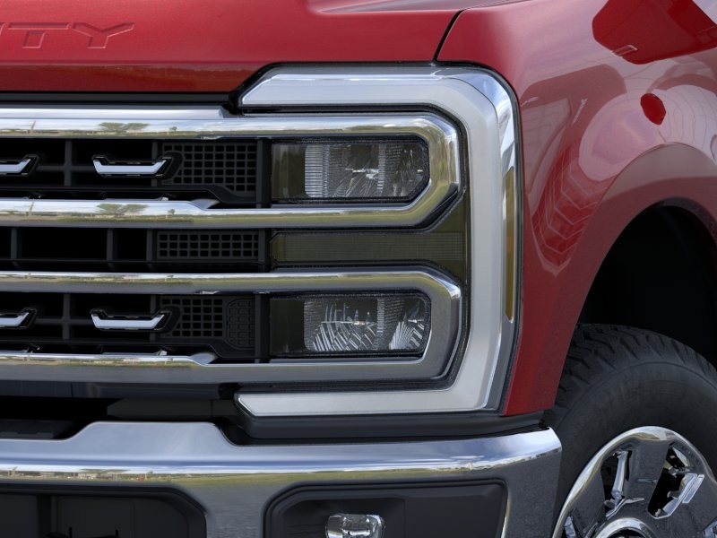 2026 Ford Super Duty F-250 SRW LARIAT Ruby Red Metallic Tinted Clearcoat at Planet Ford